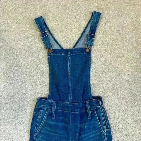 Madewell Roadtripper Overalls in Brodie Wash in size xxs - Picture 2 of 10